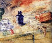 James Ensor The Blue Flacon oil painting